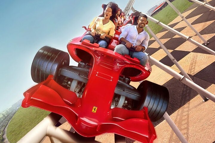 Ferrari Theme Park Abu Dhabi With Pickup & Drop Off - Photo 1 of 7